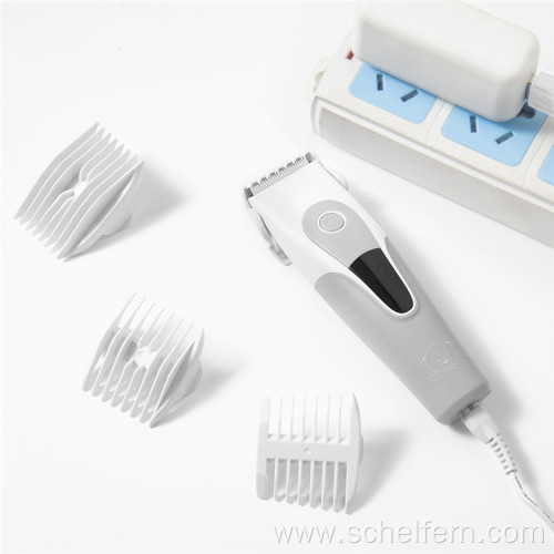 Safety Waterproof Cordless Electric Baby Hair Clipper